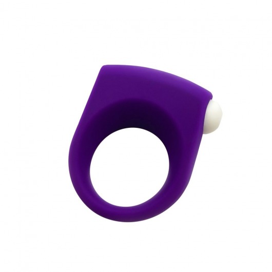 Фиолетовое эрекционное кольцо Puggle Vibrating Ring with Bullet - Adrien Lastic - во Владивостоке купить с доставкой