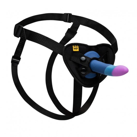 Страпон унисекс Romp Piccolo Pegging Kit - ROMP - купить с доставкой во Владивостоке