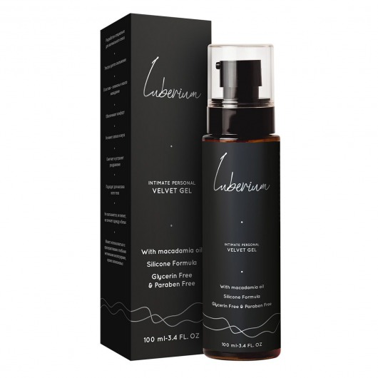 Интимный гель на силиконовой основе с маслом макадамии Luberium Velvel Gel - 100 мл. - Luberium - купить с доставкой во Владивостоке