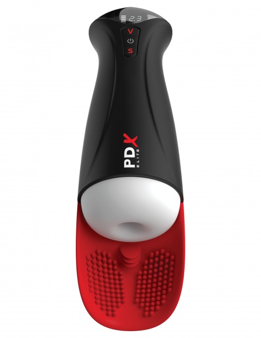 Мастурбатор в колбе с вибрацией Fuck-O-Matic Pro XL - Pipedream - во Владивостоке купить с доставкой