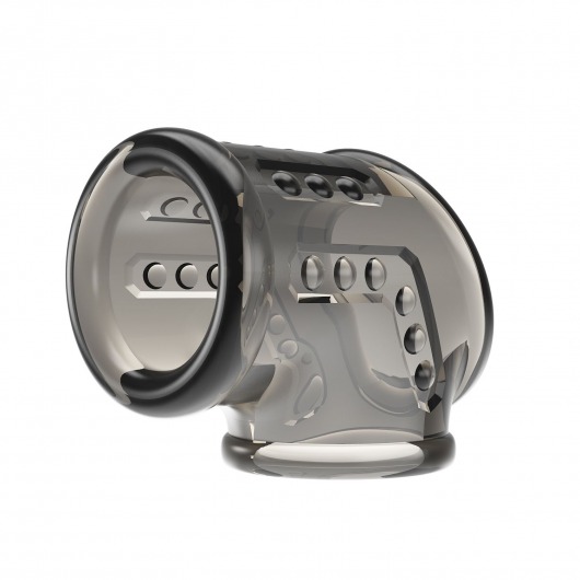 Дымчатая насадка на пенис и мошонку - Baile - во Владивостоке купить с доставкой