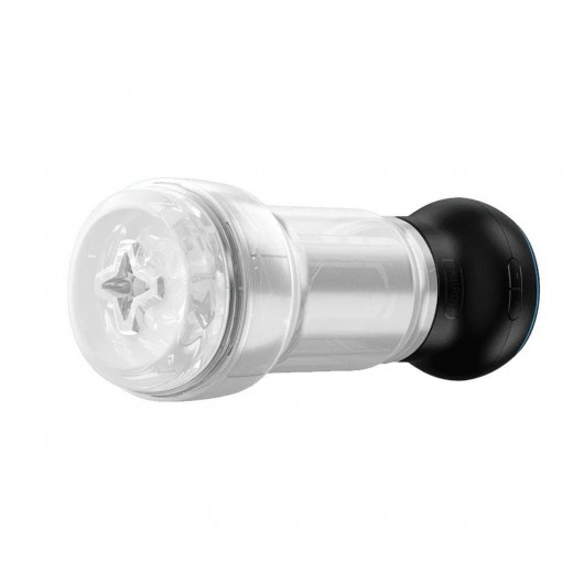 Набор PowerBlow   Feel Pocket Stroker Crystal: мастурбатор и интерактивная насадка - Kiiroo - во Владивостоке купить с доставкой