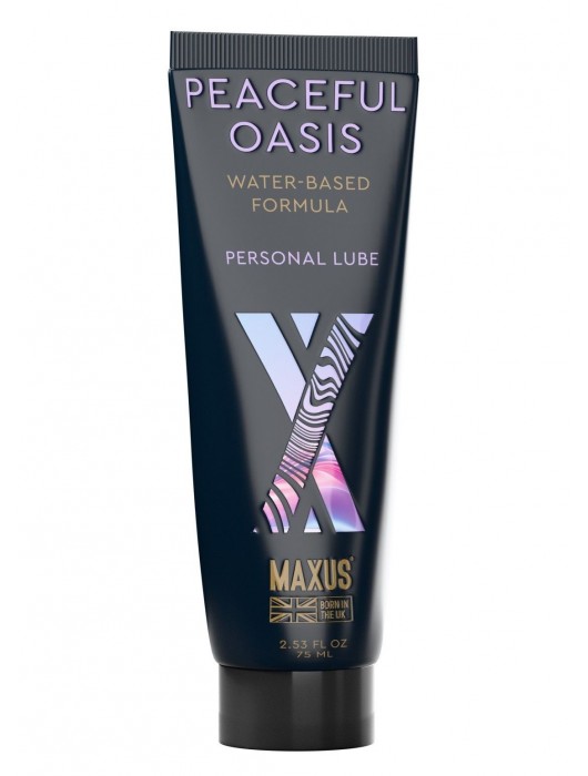 Интимный гель на водной основе MAXUS Peaceful Oasis - 75 мл. - Maxus - купить с доставкой во Владивостоке