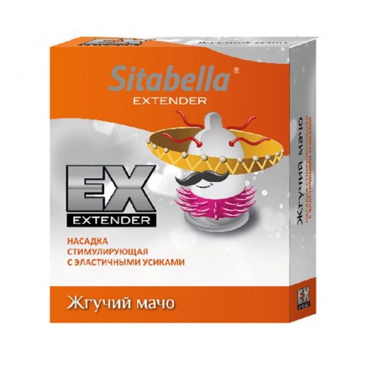 Стимулирующая насадка Sitabella Extender  Жгучий мачо - Sitabella - купить с доставкой во Владивостоке