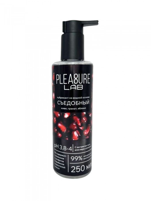 Лубрикант на водной основе Pleasure Lab с ароматом киви, граната и яблока - 250 мл. - Pleasure Lab - купить с доставкой во Владивостоке