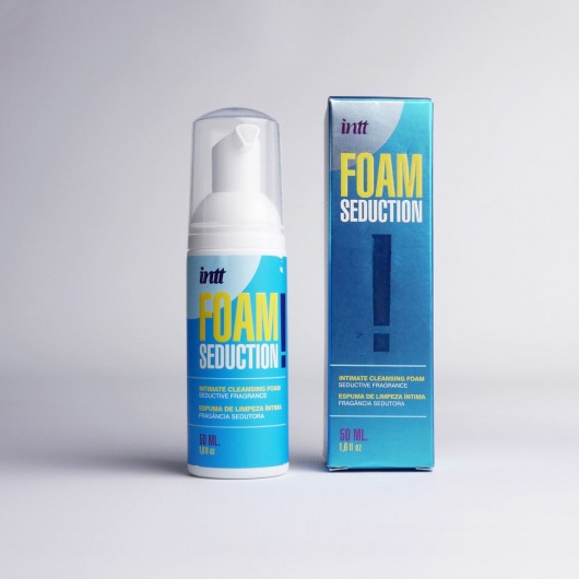 Очищающая пенка для тела Foam Seduction - 50 мл. - INTT - купить с доставкой во Владивостоке