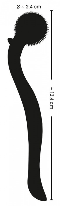 Черное колесо Вартенберга Micro Pinwheel - 13,4 см. - Orion - купить с доставкой во Владивостоке