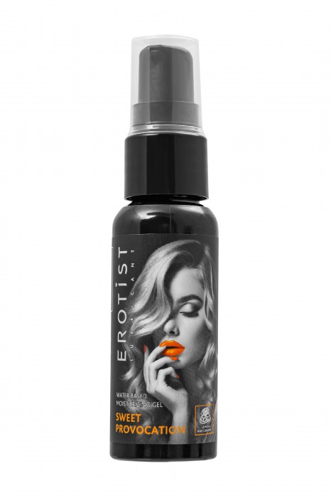 Съедобный гель Erotist Sweet Provocation Lemon And Caramel - 30 мл. - Erotist Lubricants - купить с доставкой во Владивостоке