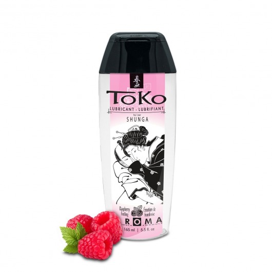 Интимная смазка TOKO Aroma Raspberry Feeling с ароматом малины - 165 мл. - Shunga - купить с доставкой во Владивостоке