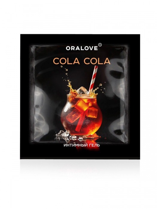 Саше съедобной оральной смазки OraLove с ароматом колы - 3 гр. - Биоритм - купить с доставкой во Владивостоке