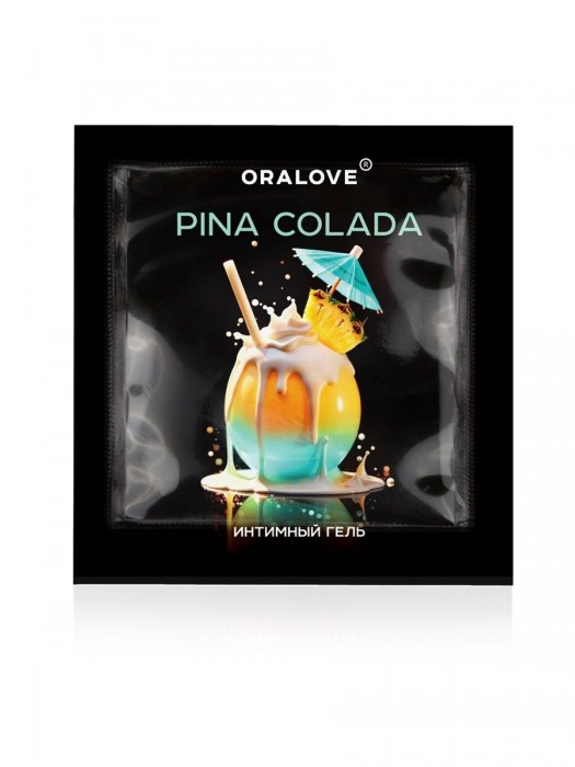 Саше съедобной оральной смазки OraLove с ароматом пина колада - 3 гр. - Биоритм - купить с доставкой во Владивостоке