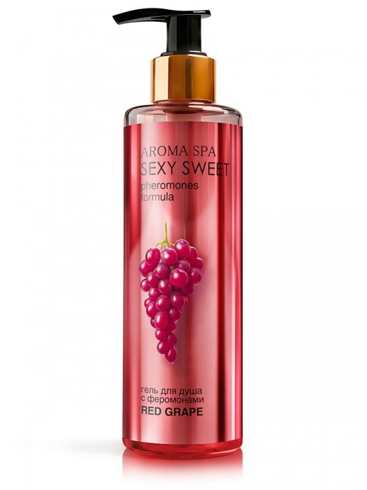 Гель для душа с феромонами и ароматом винограда Red Grape - 200 мл. -  - Магазин феромонов во Владивостоке