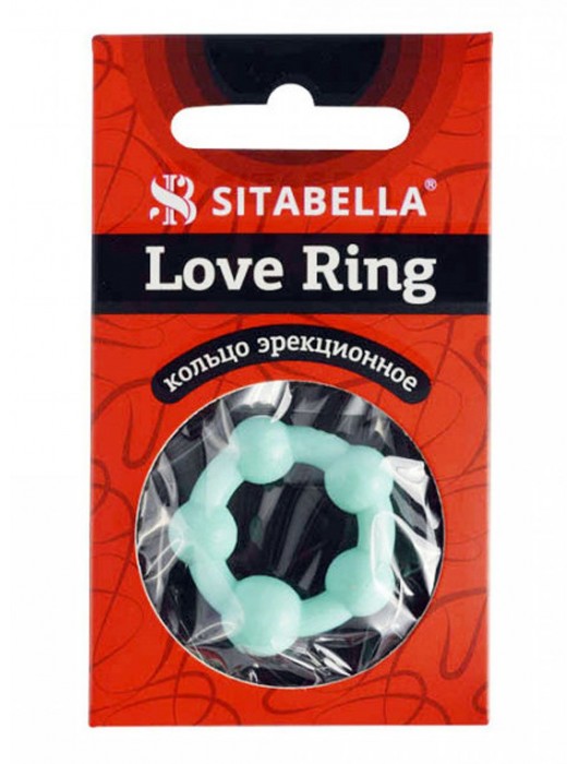Цветное эрекционное кольцо с 5 бусинами Love Ring - Sitabella - во Владивостоке купить с доставкой