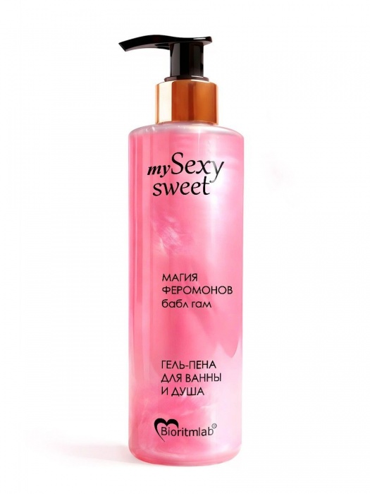 Гель-пена для ванны и душа Sexy Sweet с феромонами и ароматом бабл-гам - 200 мл. -  - Магазин феромонов во Владивостоке