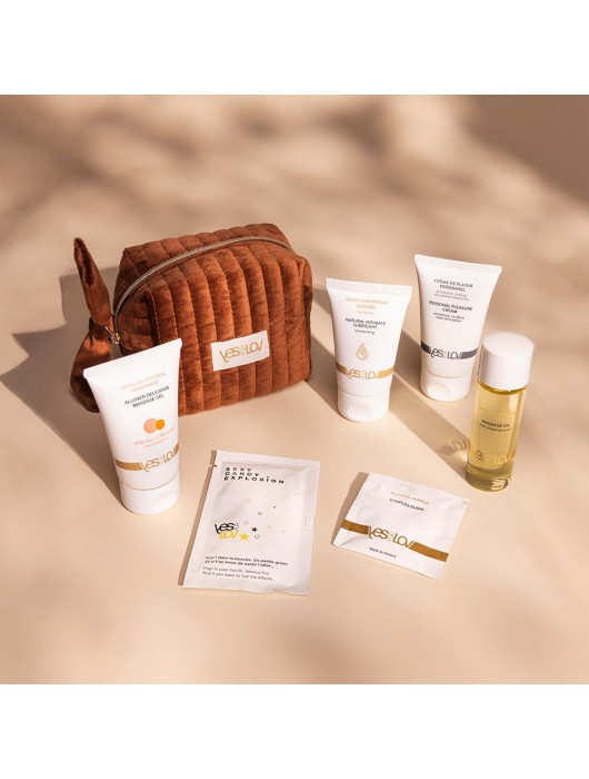 Набор YESforLOV La Trousse Enchantée в коричневой косметичке - YESforLOV - купить с доставкой во Владивостоке