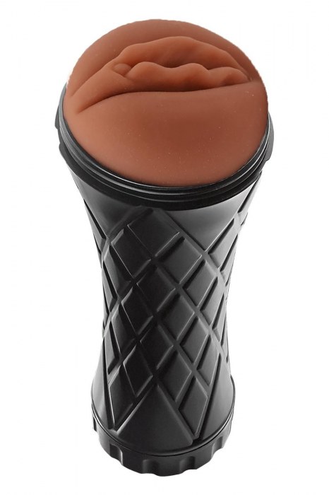 Коричневый мастурбатор-вагина Marly - Dream Toys - во Владивостоке купить с доставкой