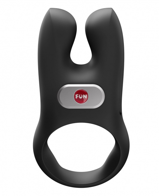 Черное эрекционное виброкольцо Nos - Fun Factory - во Владивостоке купить с доставкой