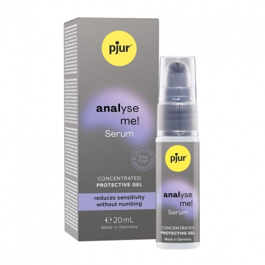 Расслабляющая анальная сыворотка pjur Analyse Me Serum - 20 мл. - Pjur - купить с доставкой во Владивостоке