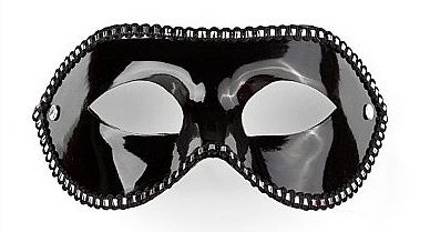 Чёрная маска Mask For Party Black - Shots Media BV - купить с доставкой во Владивостоке