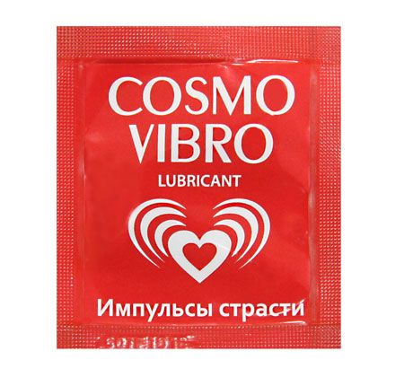 Пробник женского стимулирующего лубриканта на силиконовой основе Cosmo Vibro - 3 гр. - Биоритм - купить с доставкой во Владивостоке