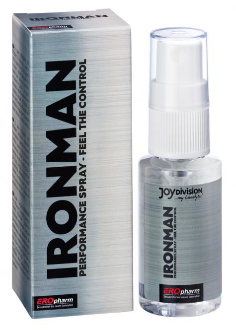 Пролонгатор-спрей для мужчин IRONMAN Spray - 30 мл. - Joy Division - купить с доставкой во Владивостоке