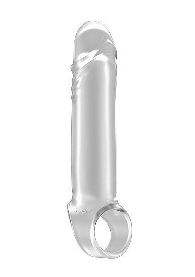 Прозрачная удлиняющая насадка Stretchy Penis Extension No.31 - Shots Media BV - во Владивостоке купить с доставкой
