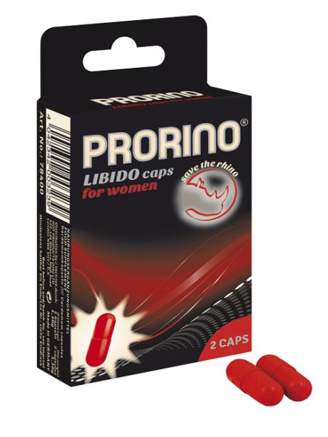 БАД для женщин ero black line PRORINO Libido Caps - 2 капсулы - Ero - купить с доставкой во Владивостоке