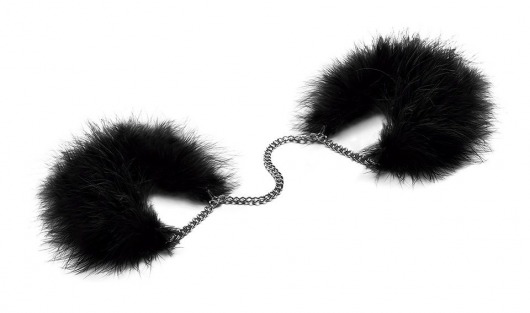 Перьевые наручники Za Za Zu Feather Handcuffs Bijoux - Bijoux Indiscrets - купить с доставкой во Владивостоке