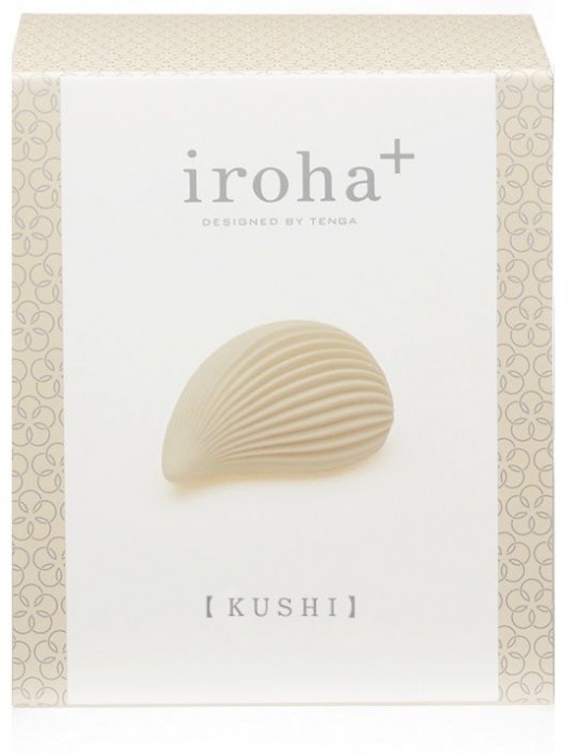 Легкий кремовый вибромассажер IROHA KUSHI - Tenga