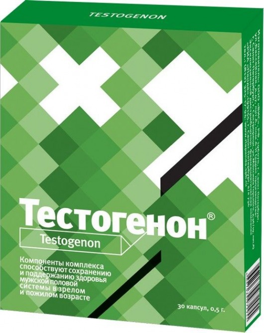 БАД для мужчин  Тестогенон  - 30 капсул (0,5 гр.) - ВИС - купить с доставкой во Владивостоке