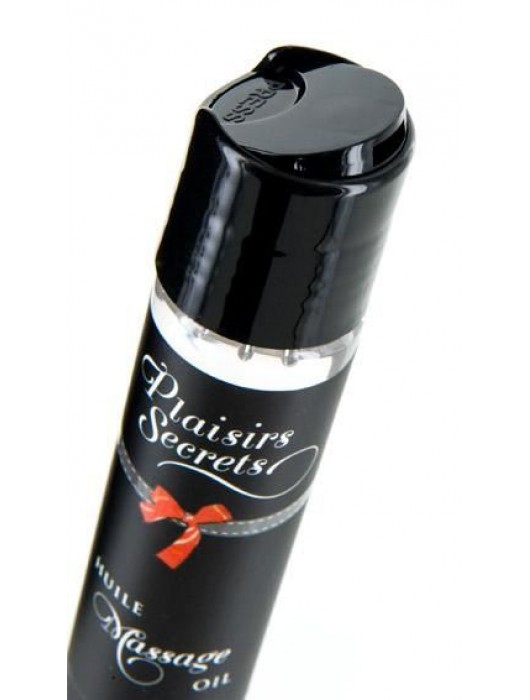 Массажное масло с ароматом кокоса Huile de Massage Gourmande Coco - 59 мл. - Plaisir Secret - купить с доставкой во Владивостоке