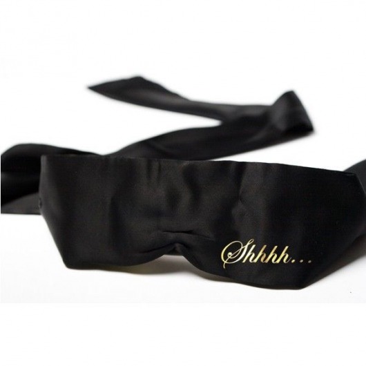 Маска-повязка на глаза Shhh Blindfold - Bijoux Indiscrets - купить с доставкой во Владивостоке