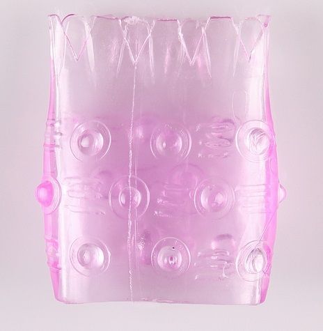 Розовая сквозная насадка  Ананасик - White Label - во Владивостоке купить с доставкой