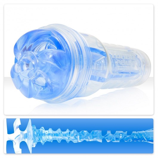 Мастурбатор Fleshlight Turbo - Trust Blue Ice - Fleshlight - во Владивостоке купить с доставкой