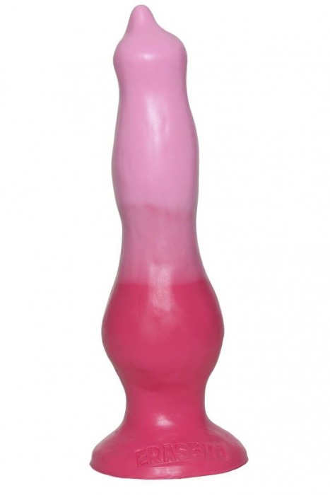 Розовый фаллос собаки  Чарли  - 18,5 см. - Erasexa - купить с доставкой во Владивостоке