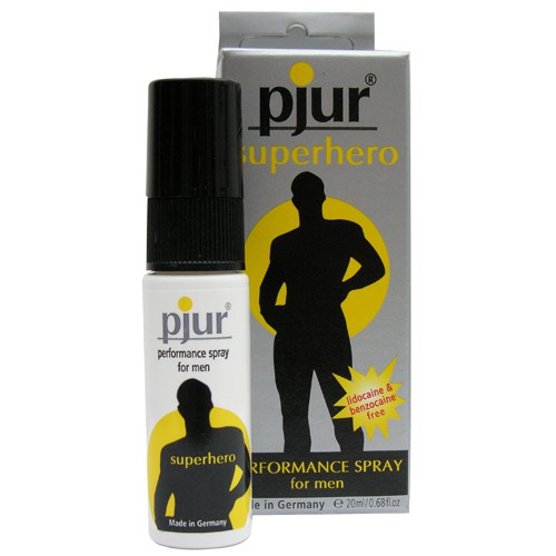 Пролонгирующий мужской спрей pjur SUPERHERO spray - 20 мл. - Pjur - купить с доставкой во Владивостоке