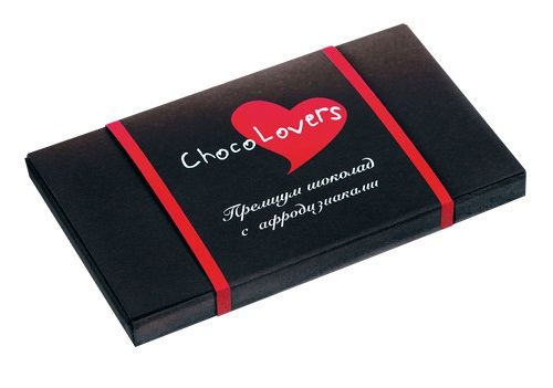 Шоколад с афродизиаками ChocoLovers - 20 гр. - АйМикс - купить с доставкой во Владивостоке
