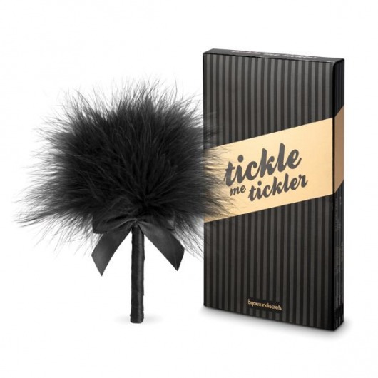 Пуховка для эротических игр Tickle Me Tickler - Bijoux Indiscrets - купить с доставкой во Владивостоке