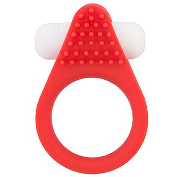 Красное эрекционное кольцо LIT-UP SILICONE STIMU RING 1 RED - Dream Toys - во Владивостоке купить с доставкой