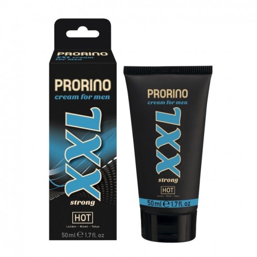 Интимный крем для мужчин Prorino XXL - 50 мл. - Ero - купить с доставкой во Владивостоке