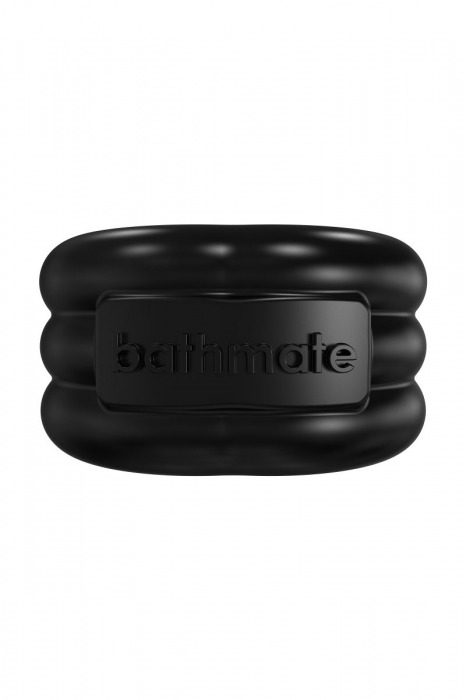 Чёрное эрекционное виброкольцо Stretch - Bathmate - во Владивостоке купить с доставкой