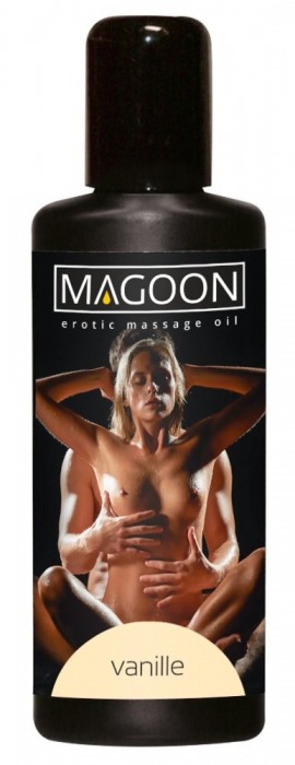 Массажное масло Magoon Vanille с ароматом ванили - 100 мл. - Orion - купить с доставкой во Владивостоке