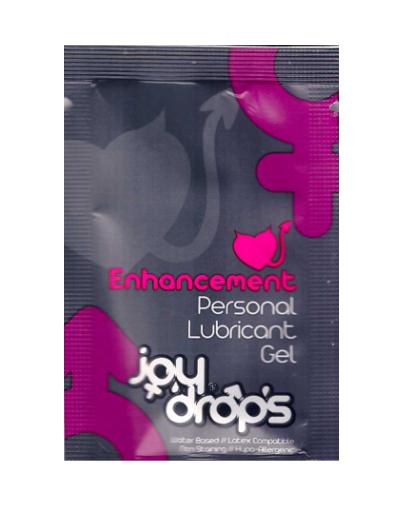 Пробник возбуждющей женской смазки на водной основе JoyDrops Enhancement - 5 мл. - JoyDrops - купить с доставкой во Владивостоке