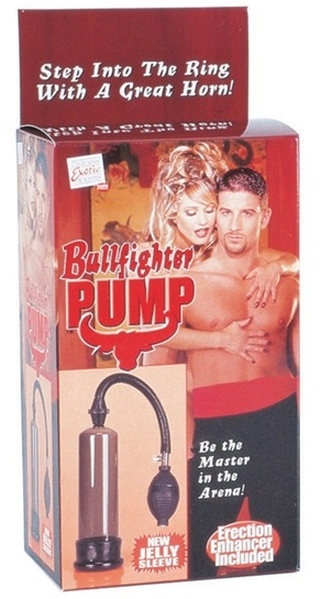 Помпа с грушей мужская BULLFIGHTER - California Exotic Novelties - во Владивостоке купить с доставкой