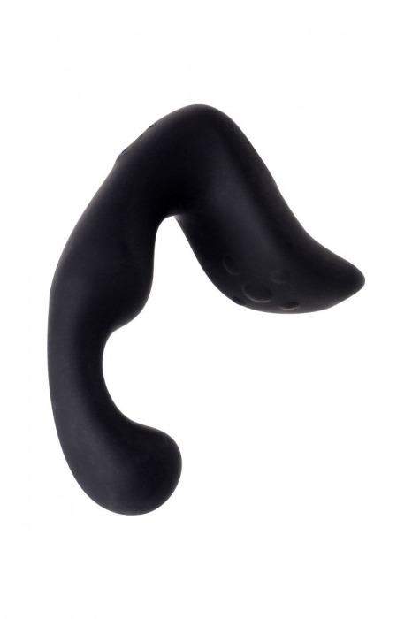 Чёрный изогнутый вибростимулятор простаты Erotist - Erotist Adult Toys - во Владивостоке купить с доставкой