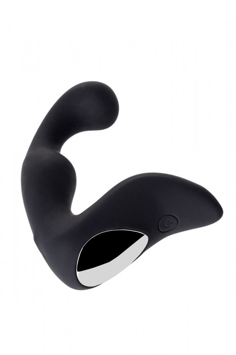 Чёрный изогнутый вибростимулятор простаты Erotist - Erotist Adult Toys - во Владивостоке купить с доставкой