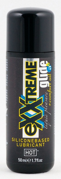 Смазка  на силиконовой основе для анального секса Exxtreme Glide - 50 мл. - HOT - купить с доставкой во Владивостоке