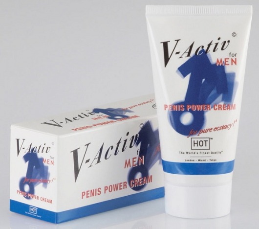 Стимулирующий крем для мужчин V-activ - 50 мл. - HOT - купить с доставкой во Владивостоке