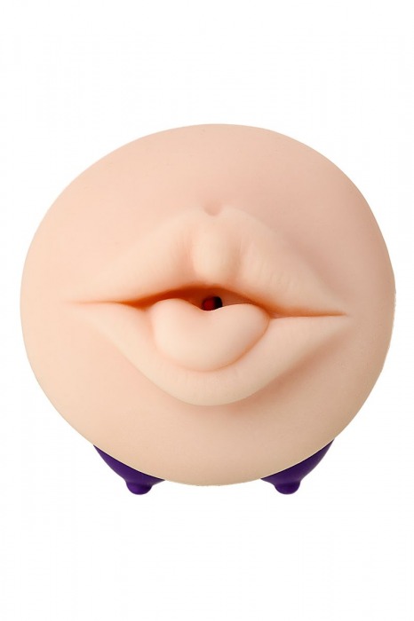 Двухсторонний мастурбатор JOS YARA в фиолетовой колбе - JOS - во Владивостоке купить с доставкой