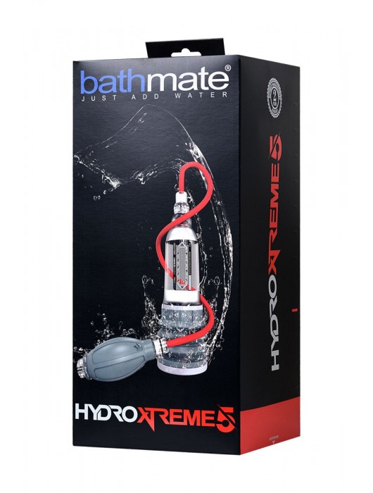 Прозрачная гидропомпа HydroXTREME5 - Bathmate - во Владивостоке купить с доставкой